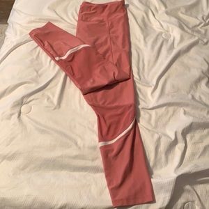 Pink Cropped leggings